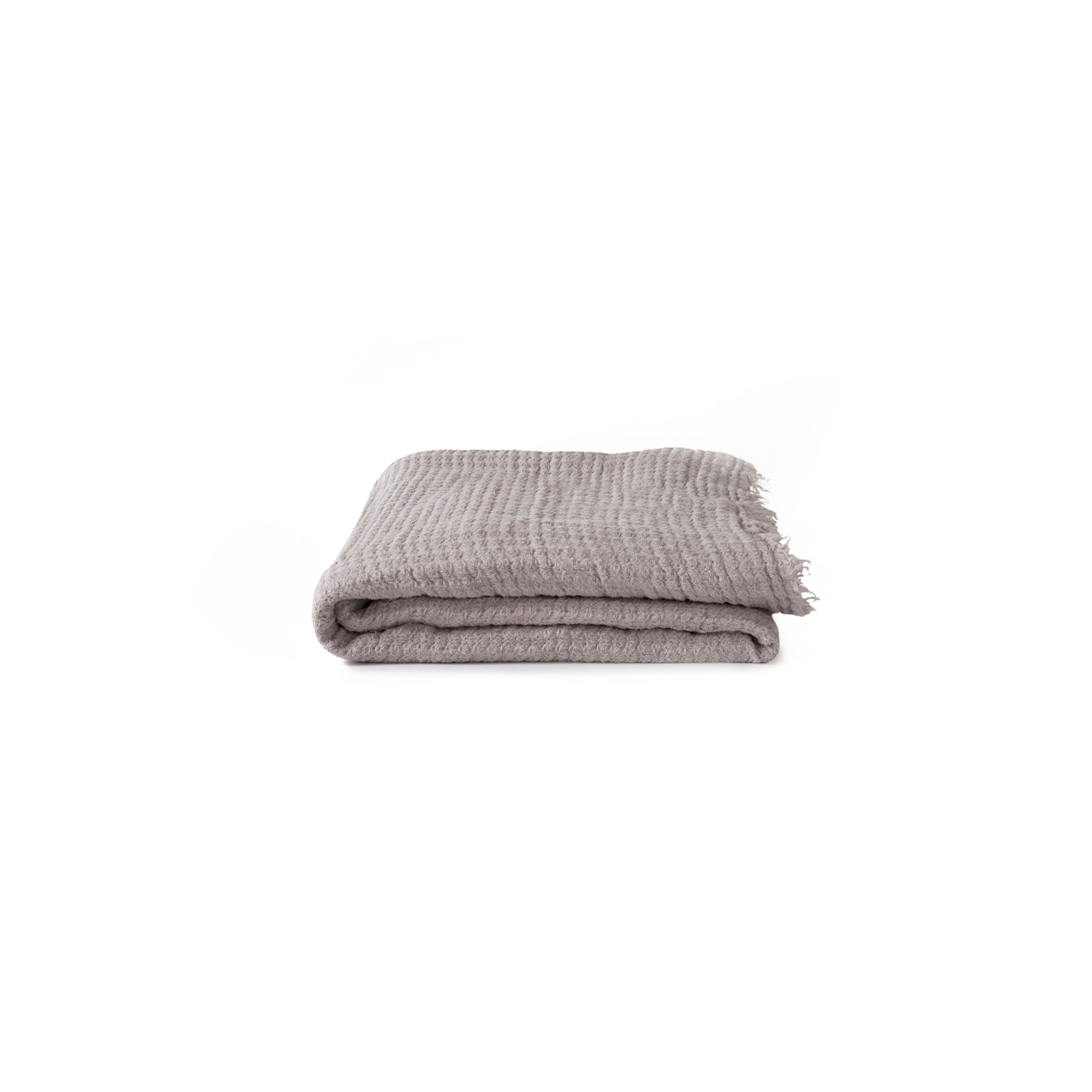 Simple Throw Blanket, Light Gray, 70" L x 50" W