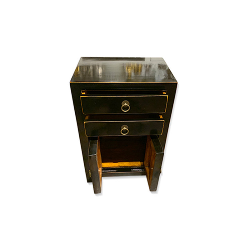 South Shore End Table-Black