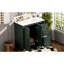Meuble-lavabo de 36 po avec lavabo sous comptoir en céramique, bois massif et fabrication, trois tiroirs pour un usage quotidien, rangement dissimulé, mouvement à tiroir lisse esthétique moderne, armoire polyvalente,