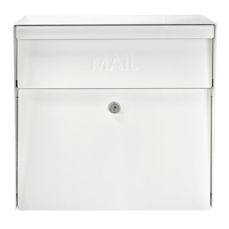 Boîte aux lettres murale verrouillable Mail Boss Metro, Blanc alpin