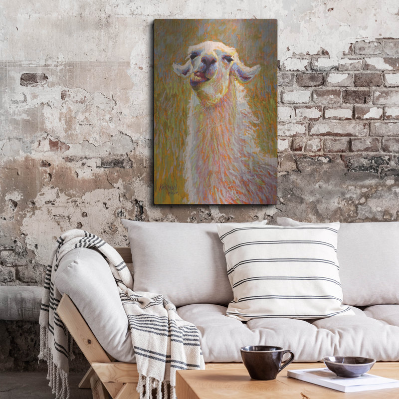 "Candido" par Rita Kirkman, H 36 po x l 24 po