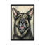 « german berger on crème », impression sur toile-32500591-72121564