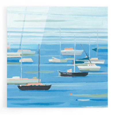«Summer Regatta II» par Emma Scarvey - impression non encadrée
