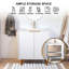 Ensemble de meuble-lavabo simple 30 po blanc moderne