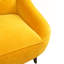 Lit tapissier jaune maïs - P 81,04 po x l 34,78 po x P 30,51 po, l, 114,27 lb