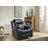 Elegant Padded Arm Recliner-114238434