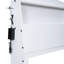 Lit plateforme simple avec lit gigogne, tête de lit à DEL et 3 tiroirs, blanc - bois pour rangement dans la chambre à coucher, tête de lit, tiroirs-817733577