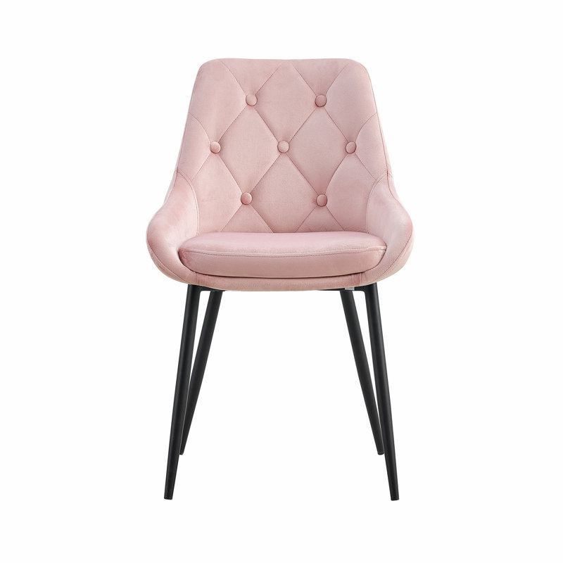 upholstered dining chairs,dining room chairs,side chairs,kitchen chairs, Pink