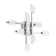 Wunderlich Glass LED Semi Flush Mount