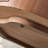 35.43" MDF Flower-Shaped Coffee Table
