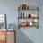 3-Tier Wine Rack, Wall-Mounted Wine Bottle Rack-1415785447
