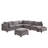 Gouvernour Velvet Sectional-123246284