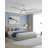 Gruenbaum 60'' Ceiling Fan with LED Lights-148576816