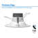 6" Selectable Remodel LED Retrofit Recessed Lighting Kit