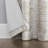 Sun Zero Parrish Distressed Grid Thermal Extreme 100% Blackout Grommet Curtain Panel-55980607-55980604