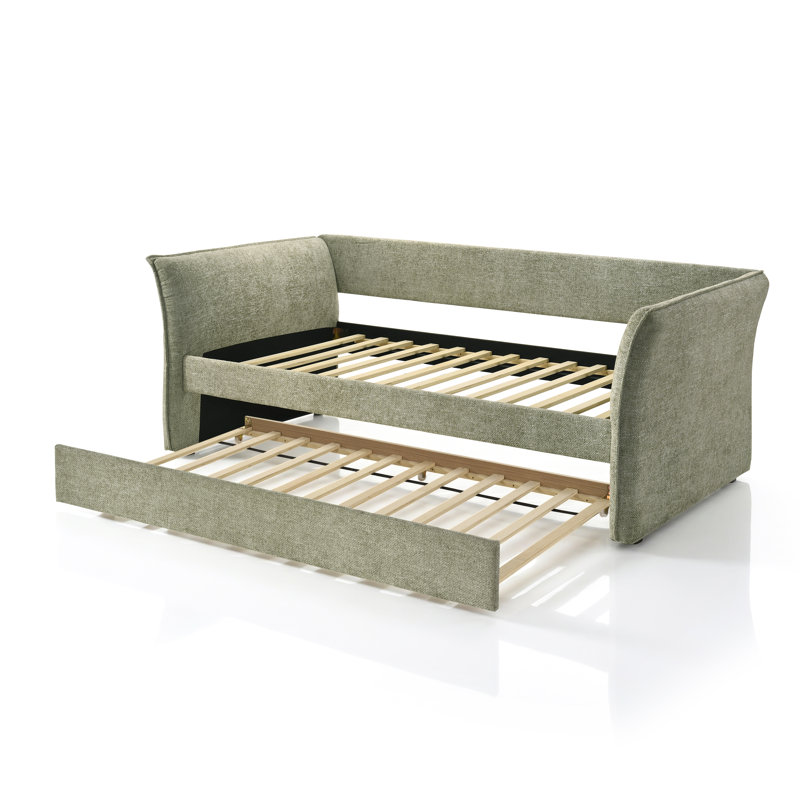 Lit de jour avec couchette Damore, Green