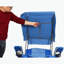 Kamp-Rite Outdoor Camping Beach Patio Sports Folding Chair W/ Shade Canopy, Blue
