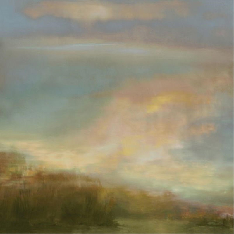 Taiga II par Tania Bello - impression, Couche de verre, H 24 po x l 24 po x 1,5 po
