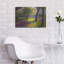 Art mural en métal luxueux «Morning Sun On Trees» par Bebe Keith, 24 po x 16 po-114970262
