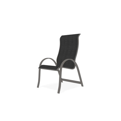 Chaise avec accoudoirs empilable Aruba II