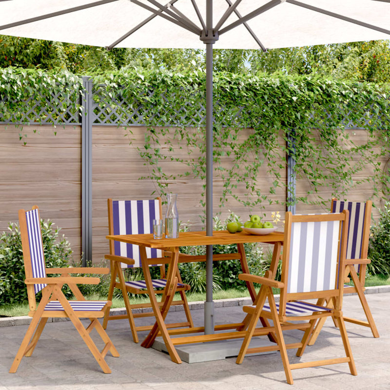 Kaylah Folding Patio Dining Armchair