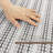 Ultra Thin Gradient Striped Bath Rug With Non-Slip Backing-113782277-113782278