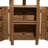 Kezia Rectangular Teak Outdoor Folding Bar Table