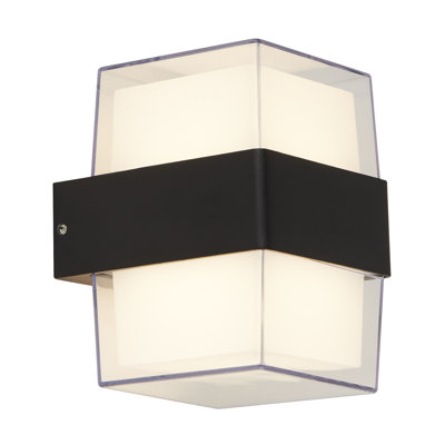 Calke 13.3cm H Integrated LED Outdoor Bulkhead Light