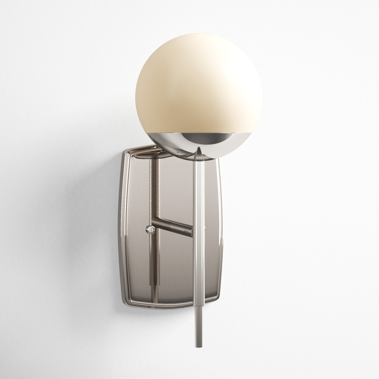 Colford Single Light Wallchiere, Chrome