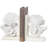 Coastal Stone Non-Skid Bookends
