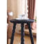 Table d'appoint ronde en bois massif | Petite table de chevet polyvalente pour chambre à coucher | Grand support à plante d'intérieur | Disponible en 3 hauteurs-1248028856