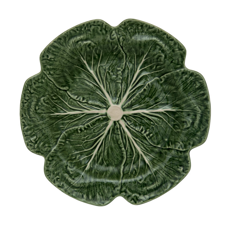 Set of 4 Cabbage Chargers, Green