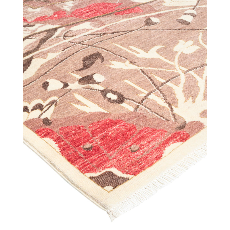 Tyden One-of-a-Kind 6' 1" X 8' 9" Hand Knotted Area Rug