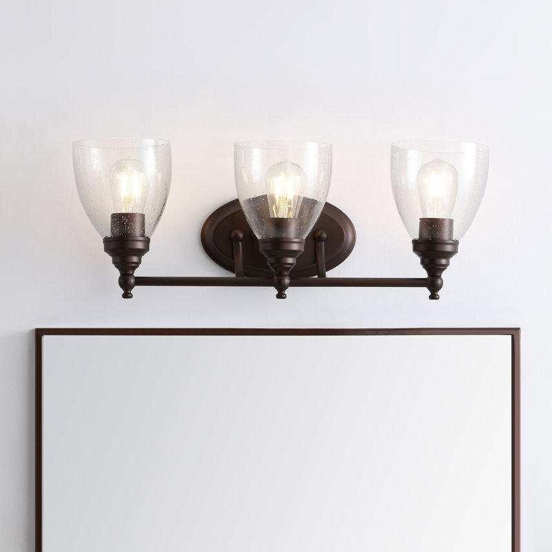 Winkleman Metal/Glass LED Vanity, Oil Rubbed Bronze, 3