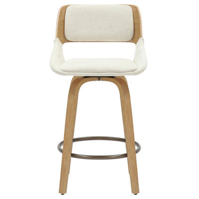 Tabouret de comptoir Benedek Mid-Century