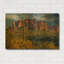 «Fleurs hollandaises perdues» par Mike Jones, art mural en métal doré, 36 po x 24 po-133440696