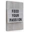 Feed Your Passion - Wrapped Canvas Print-426825546