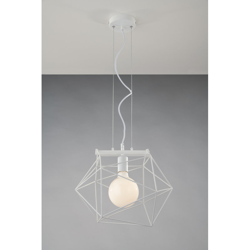 Deance 1 - Light Pendant, White, White