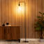 Nili 150.5cm Black Reading Floor Lamp