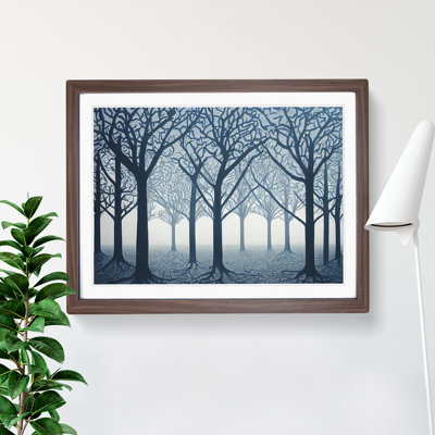 An Enigmatic Forest - Framed Print