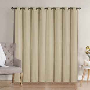 Neil Solid Blackout Curtain Panel