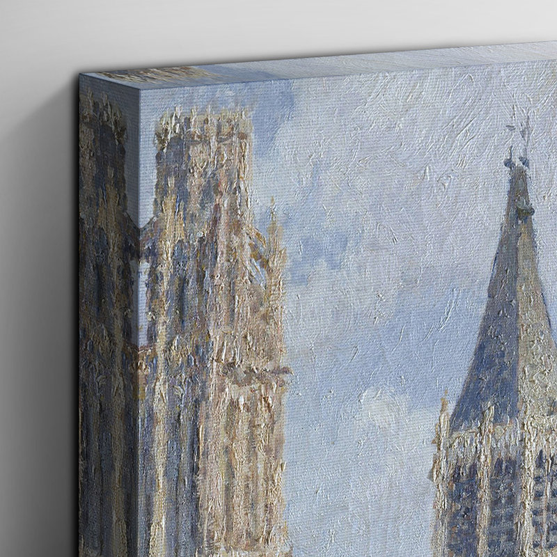 Church by Camille Pissarro - Wrapped Canvas, 100cm H x 70cm W