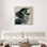 Art mural encadré, rétro, antique et classique pour chambre à coucher - 16 po x 16 po