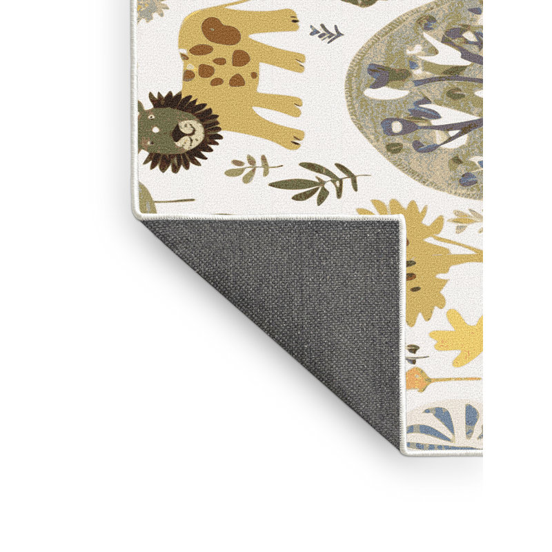 Tapis pour enfants East Urban Home, Rectangulaire 2 pi x 3 pi