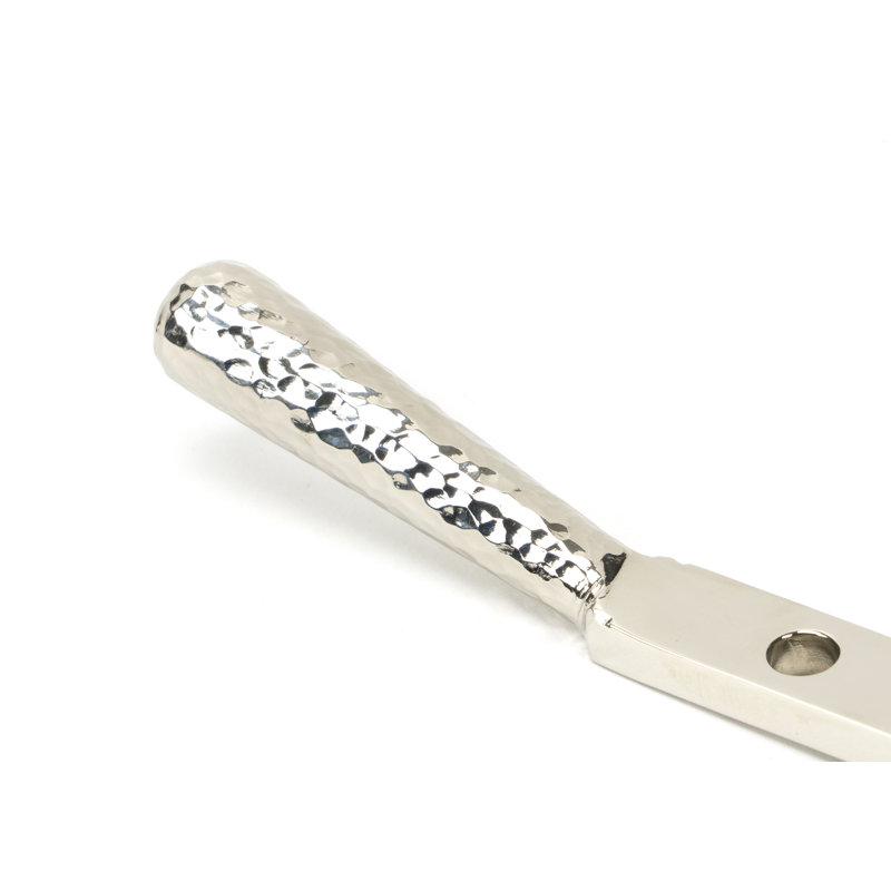 Hammered Newbury Stay Door Accessory, Polished Nickel