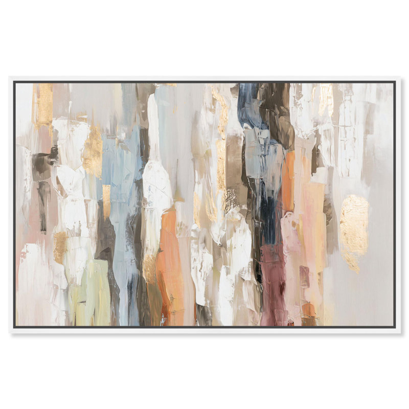 «Inner World I Boho Decor», reproduction d'art sur toile par Art Remedy, H 30 po x l 20 po, Structure noire