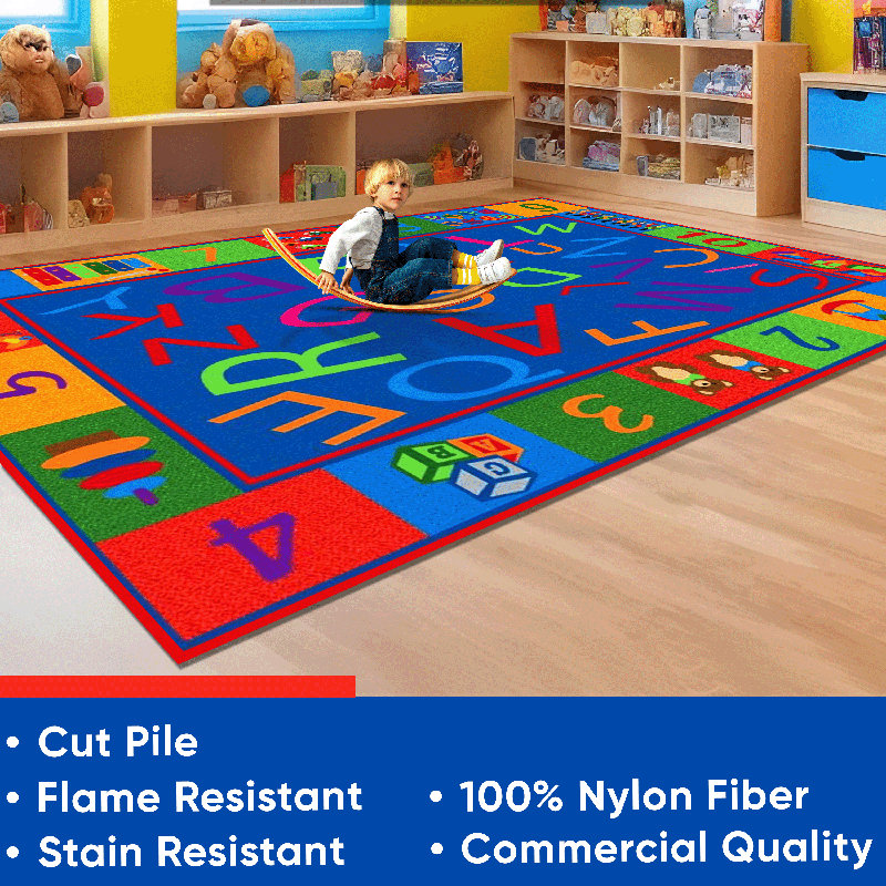 Alpha Area Rug, Rectangle 6' x 8'6"