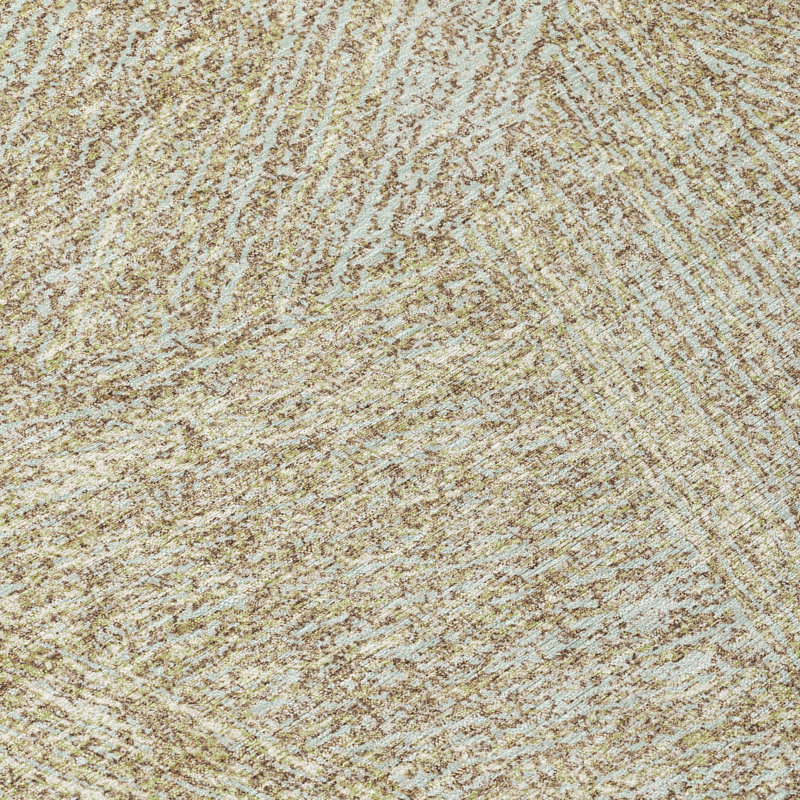 Putty Rectangular Machine Washable Indoor/Outdoor Rug