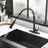 Pull Down Kitchen Faucet With Deck