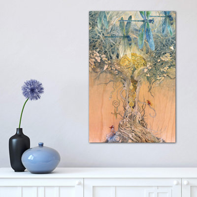 Entangle 1 Piece Wrapped Canvas Painting